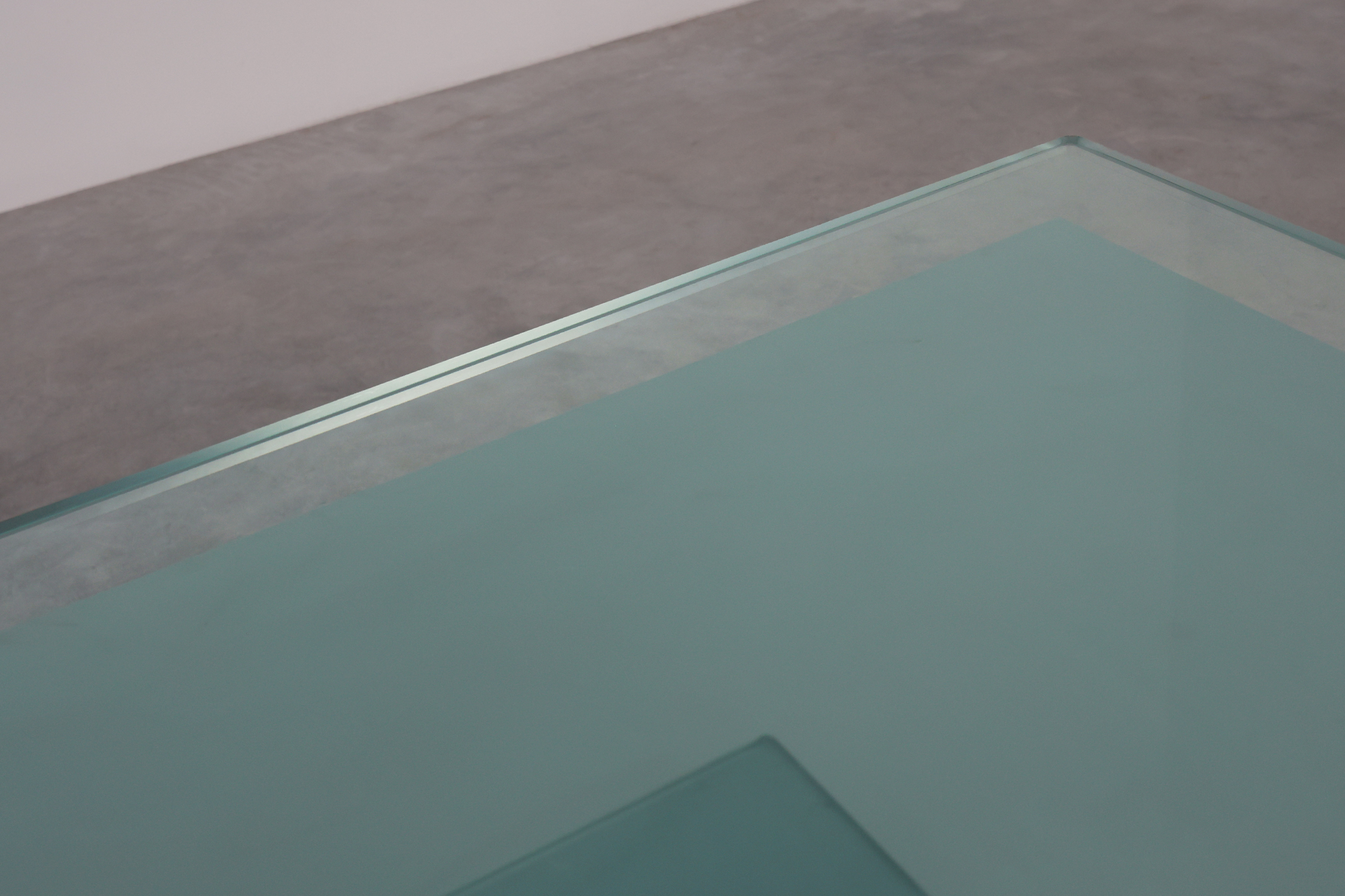 Italian Mirror and Glass Coffee Table by Nanda Vigo for Acerbis, 1971thumbnail